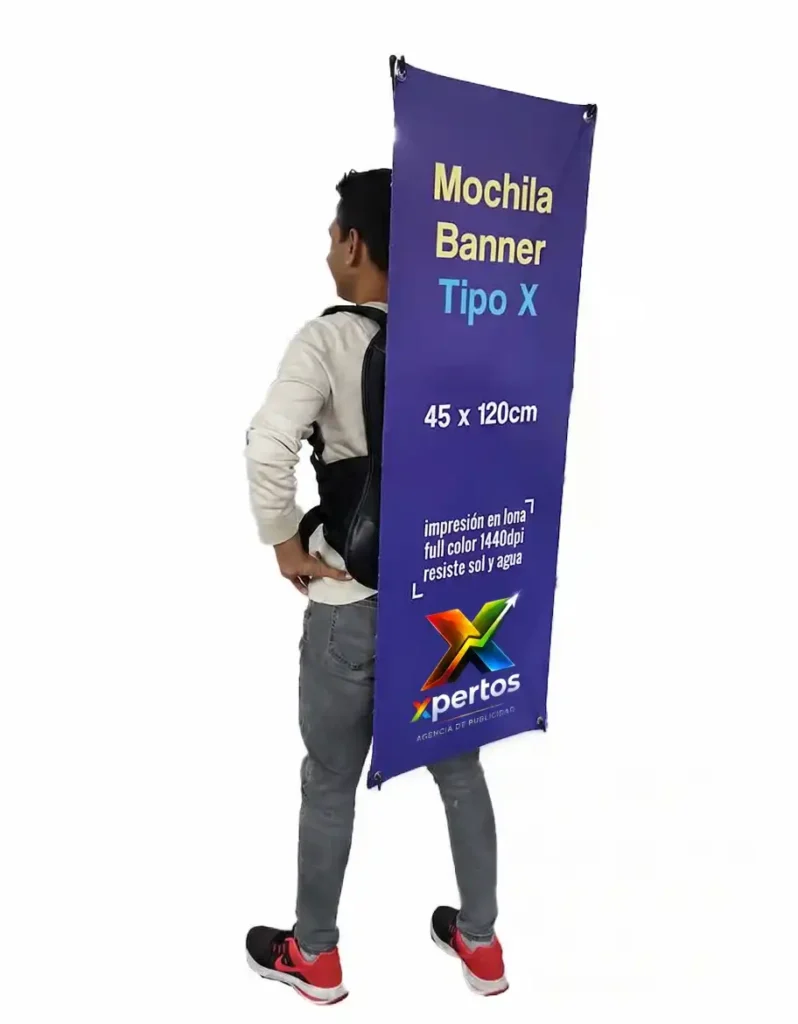 Mochila publicidad
